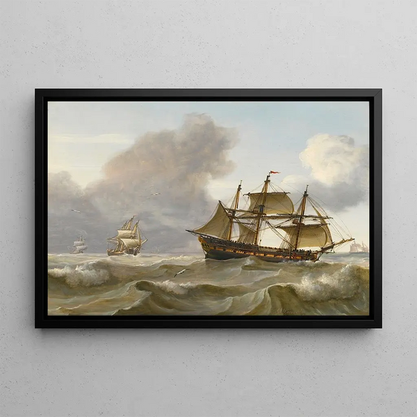 Charles Martin Powell - Shipping in choppy waters.webp