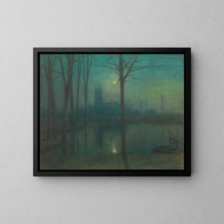 Charles Mertens - Evening in Royston.webp