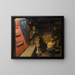 Saloon - Charles Mertens — quadro incorniciato alla parete