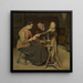 The Spinner - Charles Mertens — framed artwork on a wall