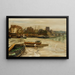 La Rive de Chelsea - Charles Napier Hemy — gerahmtes Bild an der Wand
