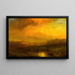 Tramonto dorato - Charles P. Appel — quadro incorniciato alla parete