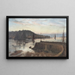 Marée basse, Appleton Ferry - Charles Parsons Knight — gerahmtes Bild an der Wand