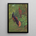 Peacock Pheasant of Borneo - Charles Robert Knight — framed artwork on a wall