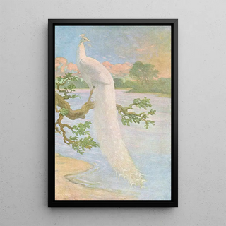 Charles Robert Knight - White Peacock.webp