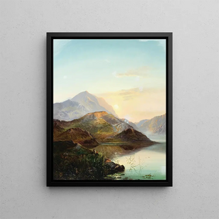 Charles Robert Leslie - Scottish Loch Sunset.webp