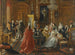 Sir Plume fordert die Rückgabe der Zündschnur in Der Zündschnur-Überfall von Alexander Pope - Charles Robert Leslie — Ansicht des Kunstwerks