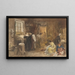 Jewish bankers - Charles Rochussen — framed artwork on a wall