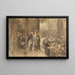 Theatre of Kermesse - Charles Rochussen — framed artwork on a wall