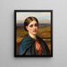 Étude d'une tête irlandaise - Charles Sillem Lidderdale — framed artwork on a wall