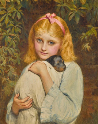 Charles Sillem Lidderdale - The new puppy.webp