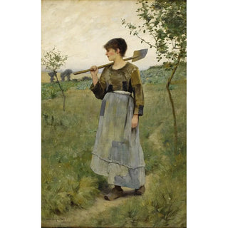 Charles Sprague Pearce - Home From The Fields.webp