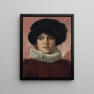 Charles Sprague Pearce - Portrait of a Woman.webp