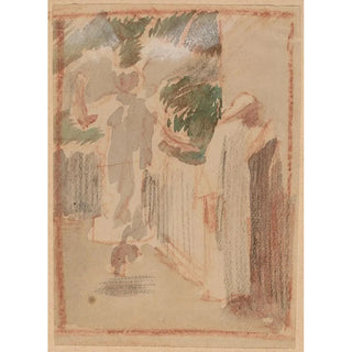 Charles Sprague Pearce - Study for a Panel III.webp