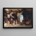 Bazar a Beirut - Charles Théodore Frère — quadro incorniciato alla parete