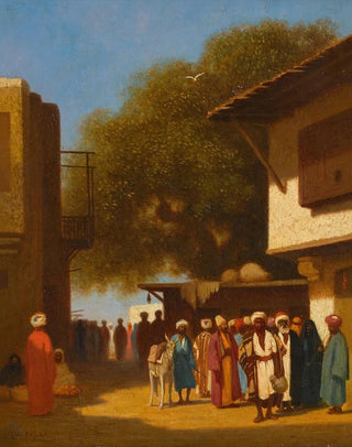 Charles Thodore Frre - Street in Cairo.webp