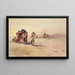 Le Retour de La Mecque - Charles Whymper — gerahmtes Bild an der Wand