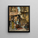 Un souk al Cairo - Charles Wilda — quadro incorniciato alla parete