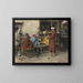 Le jeu - Charles Wilda — quadro incorniciato alla parete
