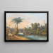 Cascade à Tjieroek Betong Java - Charles William Meredith van de Velde — gerahmtes Bild an der Wand