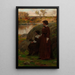 Attesa - Charles Yardley Turner — quadro incorniciato alla parete