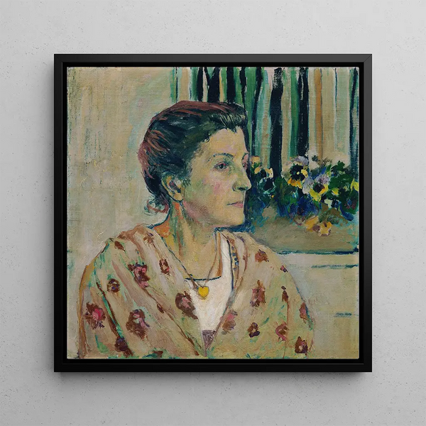 Charlotte Moser sœur de l'artiste - Koloman Moser