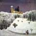 Château de Birseck sous la neige - Fritz Baumann — Ansicht des Kunstwerks