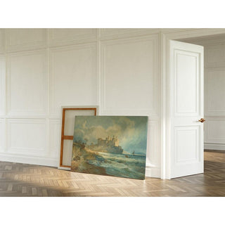 Château de Conway, Pays de Galles du Nord - Joseph Mallord William Turner | Reproduction Tableau Décoration murale affiche copie