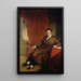 Amos Lawrence - Chester Harding — framed artwork on a wall