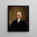 James Madison - Chester Harding — framed artwork on a wall