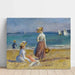 Reproduktion des Gemäldes Zahlen am Strand - Pierre-Auguste Renoir