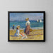 Reproduktion des Gemäldes Zahlen am Strand - Pierre-Auguste Renoir