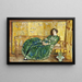 April - Childe Hassam — framed artwork on a wall