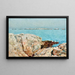 Insel der Enten - Childe Hassam — gerahmtes Bild an der Wand