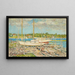 Le Port - Childe Hassam — gerahmtes Bild an der Wand