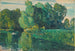 Alberi sul bordo di un lago - Childe Hassam — vista dell’opera