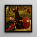 Cristo nel giardino - Anonimo — quadro incorniciato alla parete
