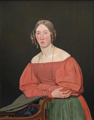Christen Kbke - Portrait of the Artists Sister Cecilie Margrethe Petersen ne Kbke.webp