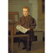 Riproduzione del dipinto Il figlio del pittore CW Eckersberg, Julius, nell'atelier di suo padre - Christen Købke