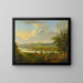 Kristiania depuis Ekebergåsen - Christian August Lorentzen — quadro incorniciato alla parete