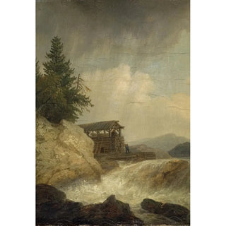 Christian Ezdorf - Nordic Landscape with a Waterfall.webp
