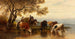 Landschaft mit Bauern und Vieh - Christian Friedrich Mali — Ansicht des Kunstwerks