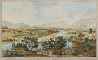 Christian Gottlieb Geissler - Ire Ve du pont dArve et de ses environs prise du bois de la Batie.webp