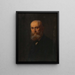 Rudolf von Eitelberger, art historian - Christian Griepenkerl — framed artwork on a wall