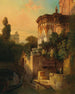 Venice painting: view from the back of Santi Giovanni e Paolo - Christian Jank — artwork view