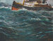 Ein Schiff in unruhiger See - Christian Krohg — Ansicht des Kunstwerks