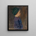 Ein kleiner Junge - Christian Krohg — gerahmtes Bild an der Wand
