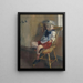 Un petit garçon sur une chaise - Christian Krohg — quadro incorniciato alla parete