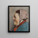 Anne Gaihede - Christian Krohg — gerahmtes Bild an der Wand