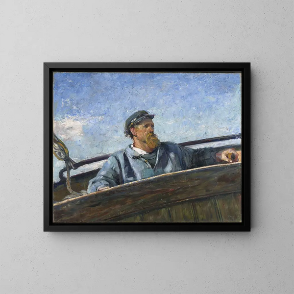 Vent du Nord - Christian Krohg — gerahmtes Bild an der Wand
